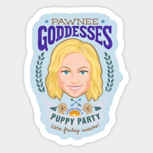 Pawnee Goddesses Sticker